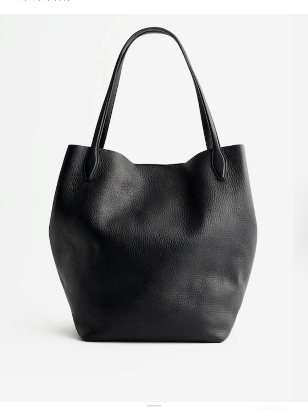 Madewell - The Oversized Shopper Tote in Soft Grain Leather